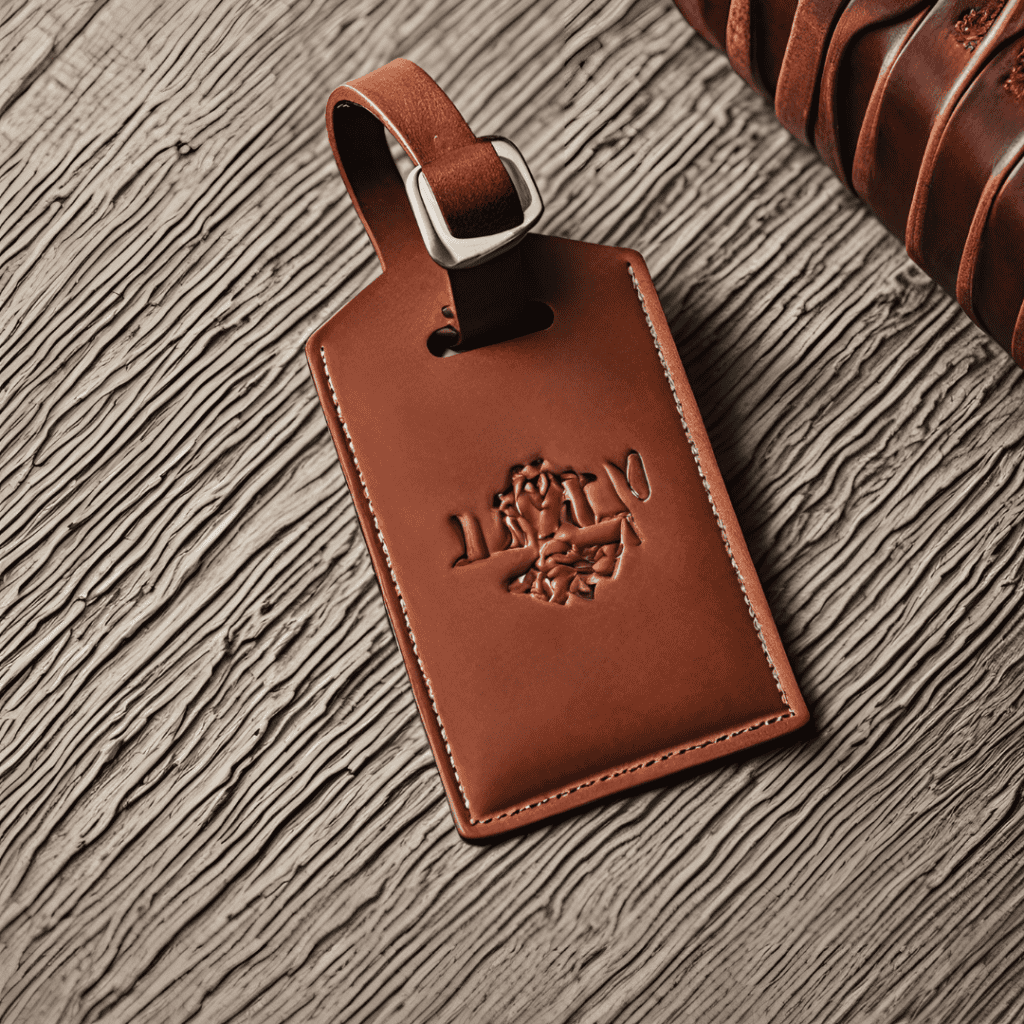 personalized luggage tag